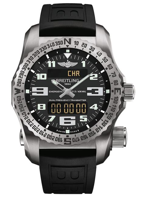 breitling distress beacon watch